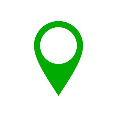 Vektör illüstrasyonu olarak konum ve arkaplan