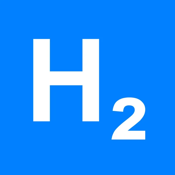 氢和背景作为矢量说明 — 图库矢量图片