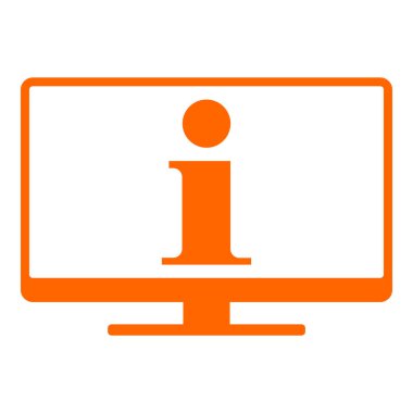 Vektör illüstrasyonu olarak bilgi ve ekran