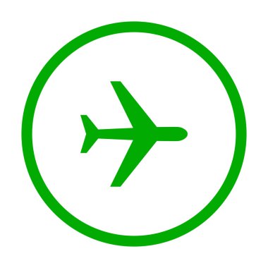 Vektör gösterimi olarak uçak ve daire