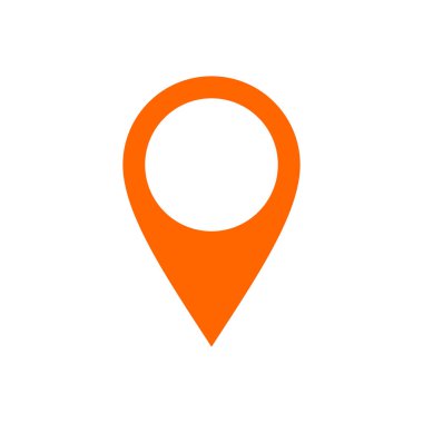 Vektör illüstrasyonu olarak konum ve arkaplan