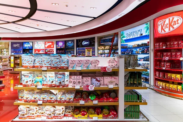 Vae Dubai November 2022 Süßes Ladeninnere Der Duty Free Zone — Stockfoto