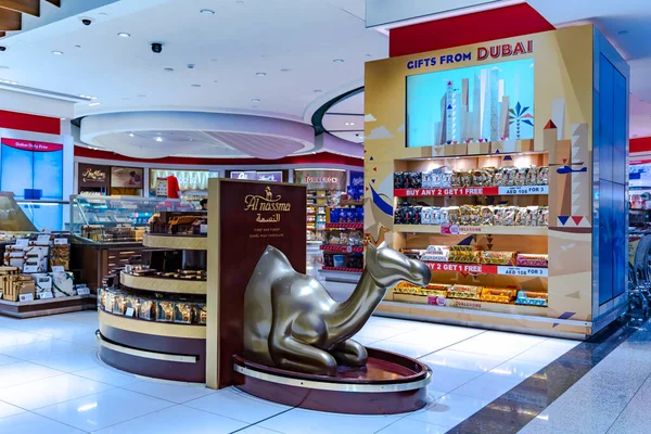 Egyesült Arab Emírségek Dubai November 2022 Sweet Shop Interior Duty — Stock Fotó
