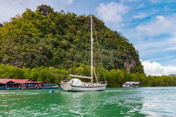 Malaysia Langkawi Novembre 2022 Viaggio Barca Luoghi Pittoreschi Sull Isola — Foto Stock