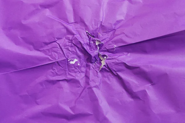 Старая Использованная Смятая Оберточная Бумага Творческий Фиолетовый Абстрактный Фон — стоковое фото
