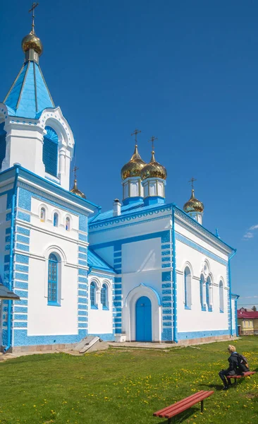 Dormition Theotokos Church Braslaw Hviderusland - Stock-foto
