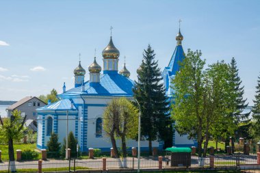 Theotokos Kilisesi 'nin yatakhanesi Braslaw, Belarus .