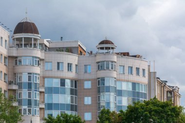 Modern mimari ev cephesi .