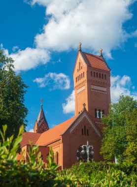 Azizler Kilisesi Simon ve Helena. Minsk, Beyaz Rusya .