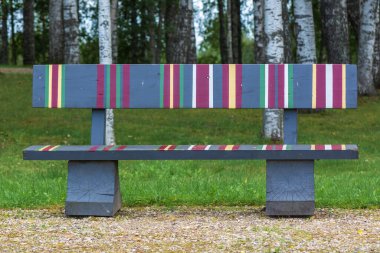 Kaliningrad 'ın yaz günü manzarası.