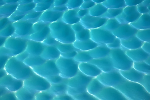 Türkiz Kék Víz Hullámok Aqua Kék Minta Textúrá Közelkép Stock Kép