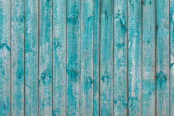 Blå Gamla Trämålade Paneler Textur Bakgrund Med Bleka Peeling Färg — Stockfoto