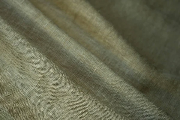 Wrinkled Linen Cloth Folded Napkins Natural Linen Fabric Texture Textured — Stock Photo, Image