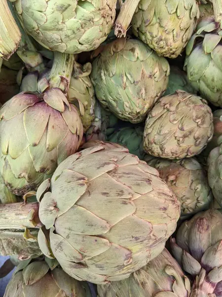 Enginar bir piyasa ahır üzerinde