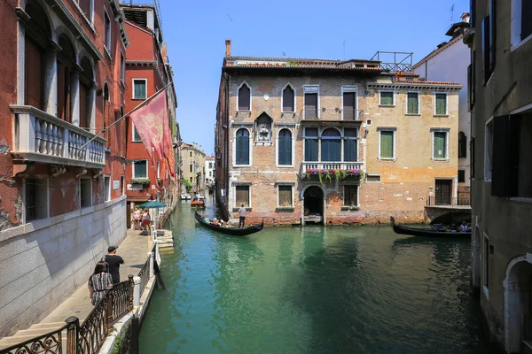 Veneza Itália Julho 2019 Edifício Antigo Canal Água Veneza — Fotografia de Stock