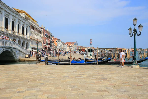 Veneza Itália Julho 2019 Passeio Marítimo San Marco Veneza Verão — Fotografia de Stock