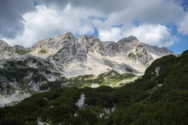 Bergslandskap Vandring Alpina Julian Alperna Slovenien — Stockfoto