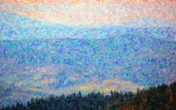Abstrakter Hintergrund Mit Farbenfroher Aquarellmalerei — Stockfoto