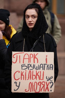 Genç Ukraynalı 'nın elinde 