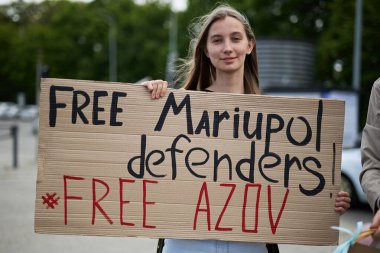 Genç Ukraynalı kadın 