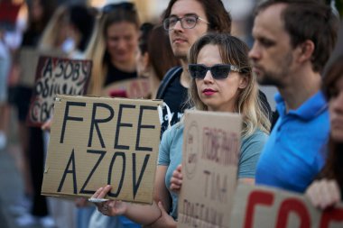 Ukraynalı bir grup Kyiv 'de 