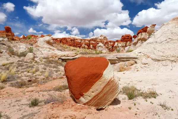 Amazing Colors Shapes Sandstone Formations Blue Canyon Hopi Reservation Arizona — Foto Stock