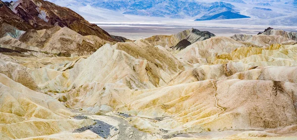 Stunning View Famous Zabriskie Point Death Valley National Park California — Stock Photo, Image