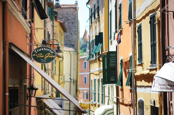 San Terenzo Italy May 2011 Narrow Medieval Streets Picturesque San — Stock Photo, Image