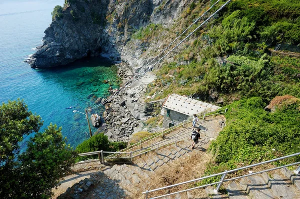 Corniglia Italy Mayis 2011 500 Yıllık Cinque Terre Köylerinden Biri — Stok fotoğraf