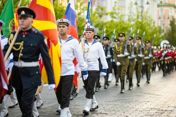 Βιλνιοσ Λιθουανια Αυγουστου 2022 Φεστιβάλ Στρατιωτικής Ορχήστρας Του Νατο Στο — Φωτογραφία Αρχείου