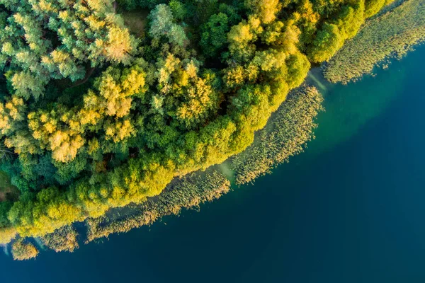 Beautiful Aerial View Lake Galve Favourite Lake Water Based Tourists — Stockfoto