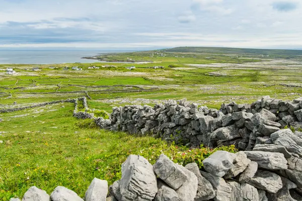 Inishmore Inis Mor Grande Des Îles Aran Dans Baie Galway — Photo