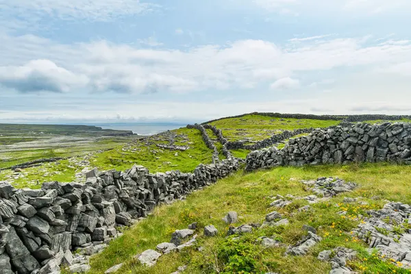 Inishmore Inis Mor Largest Aran Islands Galway Bay Ireland Famous — Stock Photo, Image