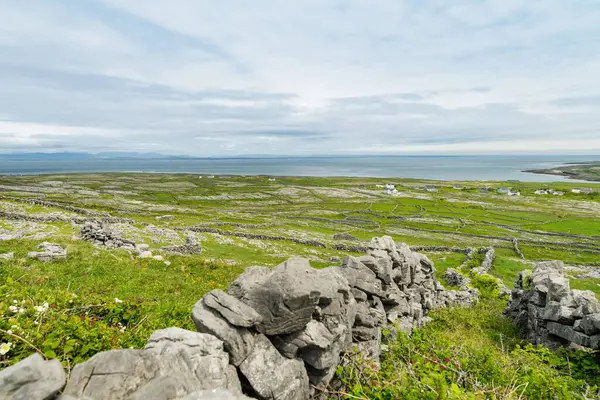 Inishmore Inis Mor Μεγαλύτερο Από Νησιά Aran Στον Κόλπο Galway — Φωτογραφία Αρχείου