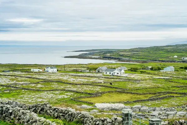 Inishmore Inis Mor Largest Aran Islands Galway Bay Ireland Famous — Stock Photo, Image