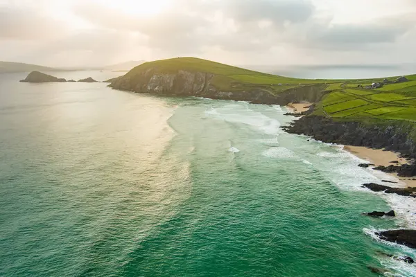 Magnificent Blasket Islands Viewed Slea Head Drive Circular Route Forming — Stock Photo, Image