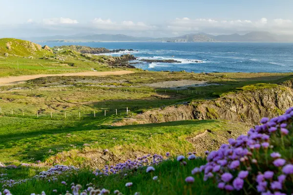 Ineuran Bay Coast Cliffs Malin Head Ireland Northernmost Point Famous — Stock Photo, Image