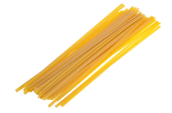 Spaghetti Isolata Fondo Bianco — Foto Stock