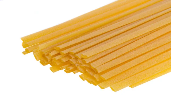 Макарони Спагетті Ізольовані Білому Тлі — стокове фото