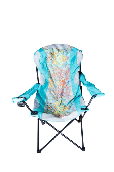 Camping Chair Isolated White Background — Stock Photo, Image