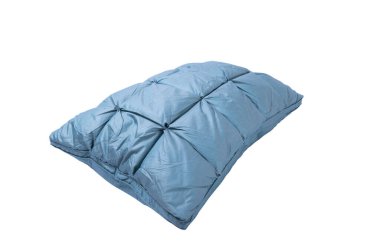 aşağı yastık beyaz arka planda izole