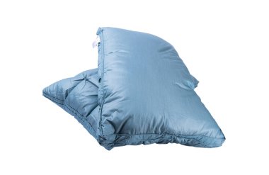 aşağı yastık beyaz arka planda izole