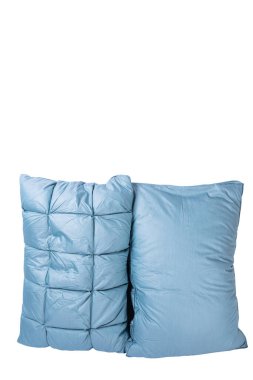 aşağı yastık beyaz arka planda izole