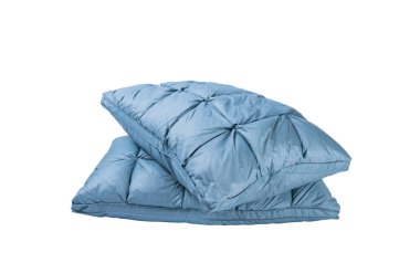 aşağı yastık beyaz arka planda izole