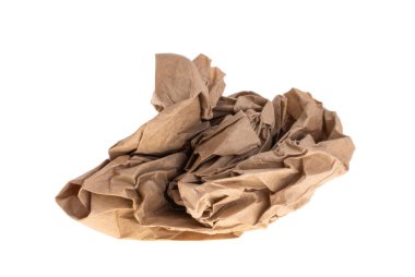 Arkaplanda buruşmuş kağıt