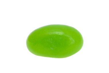 Jöleli şeker beyaz arkaplanda izole