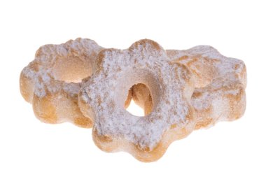 Çerez beyaz arkaplanda izole