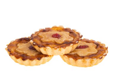 cheese cakes isolated on white background