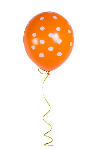 Polka Dot Balloons Isolated White Background — Stock Photo, Image