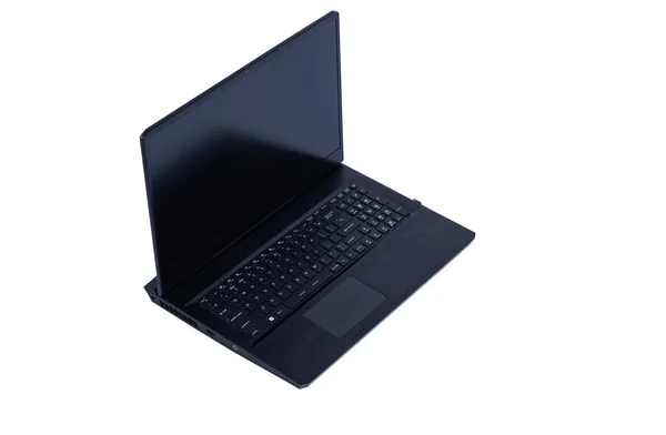 Laptop Izolowany Białym Tle — Zdjęcie stockowe